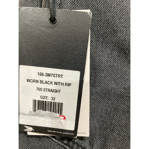 Re/Done 70s Straight high-rise jeans Size 32 New with Tags - Picture 7 of 7